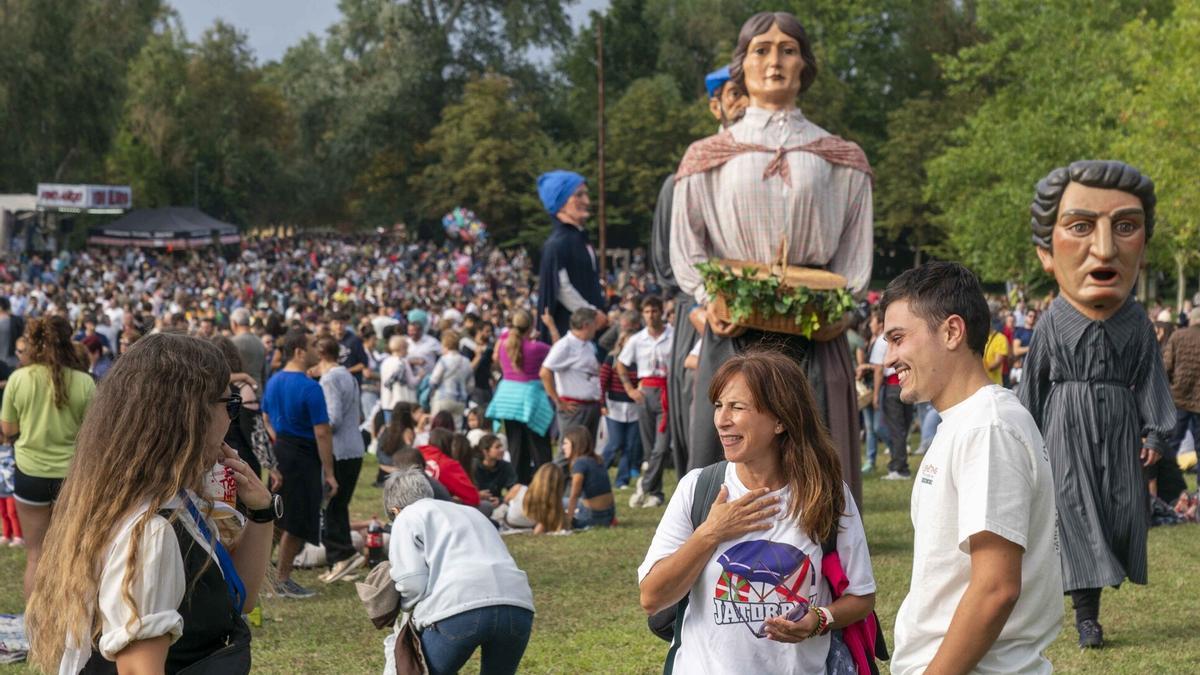 En imágenes: Vitoria celebra la tradicional romería de Olarizu