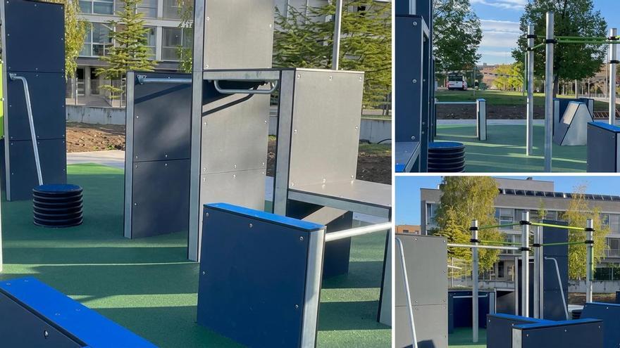 Sarriguren estrena un nuevo espacio de parkour abierto a toda la ciudadanía