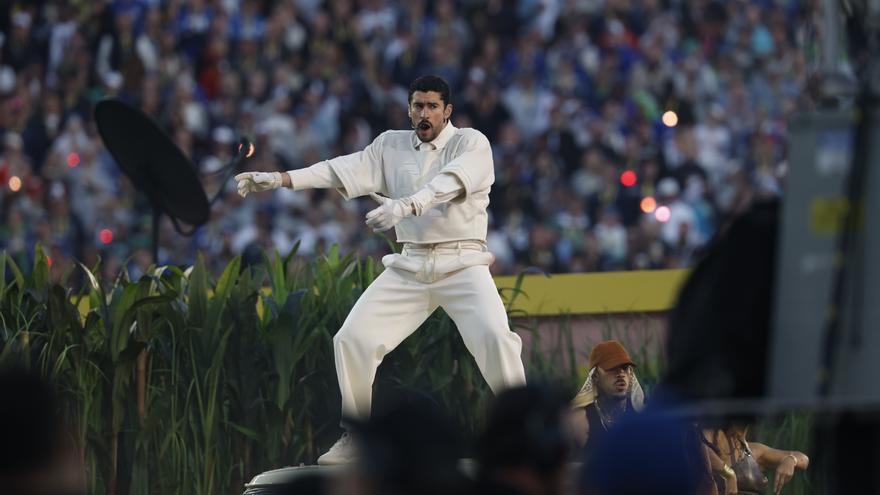 Trump dice que el espectáculo de Bad Bunny en la Super Bowl fue "uno de los peores de la historia"