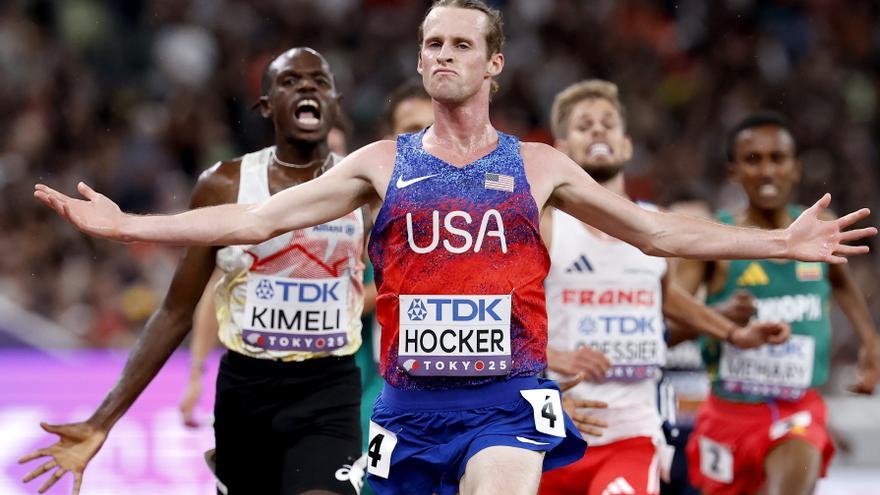 Cole Hocker se toma la revancha
