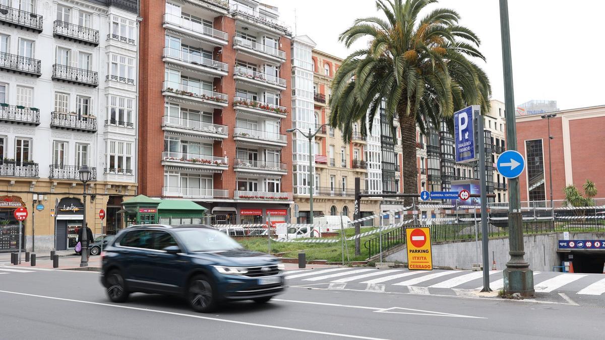 La calle se cortará entre el Ensanche y alameda Mazarredo