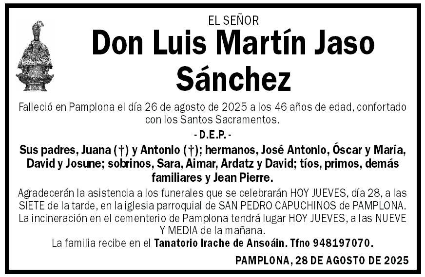 Luis Martín Jaso Sánchez