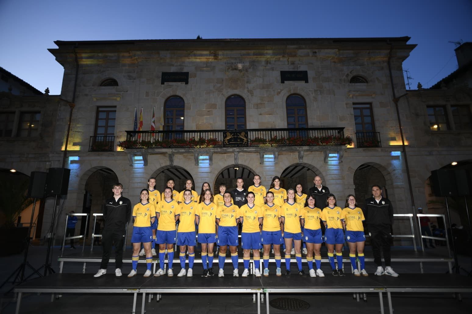 Presentación de los clubes deportivos de Urretxu y Zumarraga