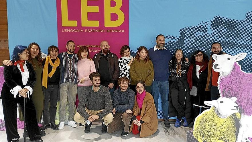 Imagen de la gala de inauguración de la primera edición del festival sin precedentes que llenará Aoiz de cultura.  | FOTO: CEDIDA