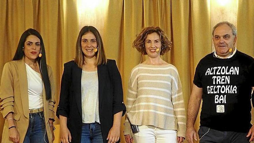 Los candidatos confrontaron proyectos en Elgoibar