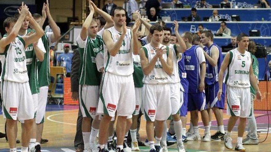España se medirá en cuartos a Eslovenia