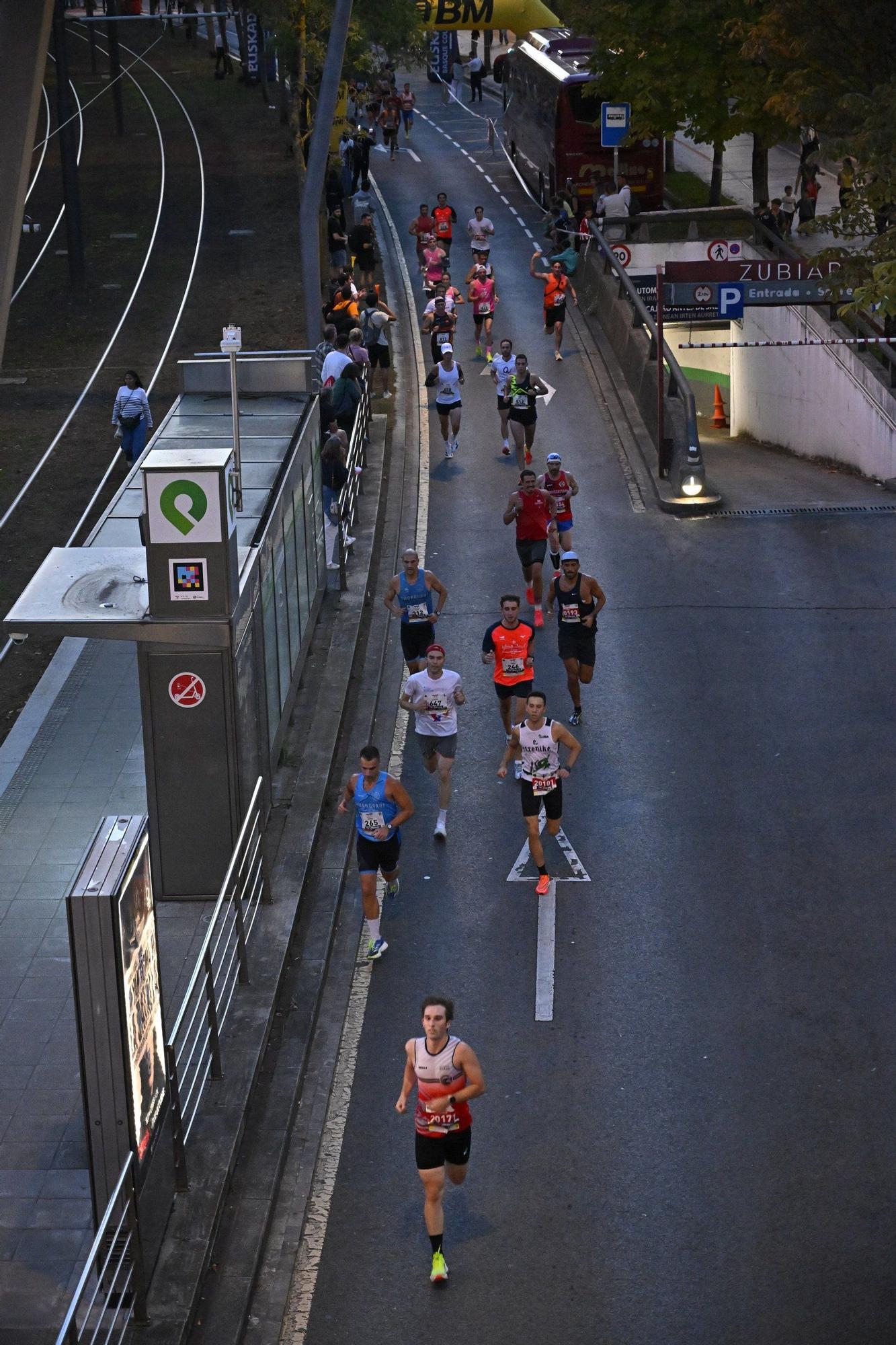El Bilbao Night Marathon, en imágenes