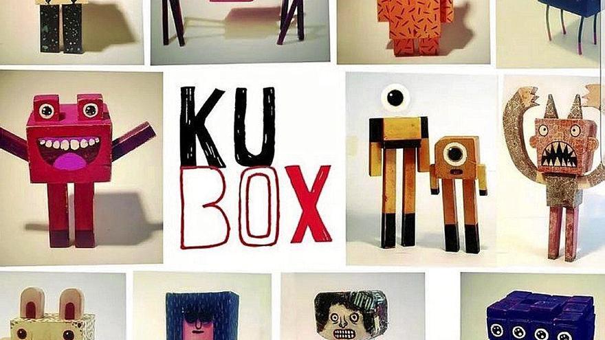 Algunos de los seres de la muestra &#039;Kubox&#039;. Foto: N.G.