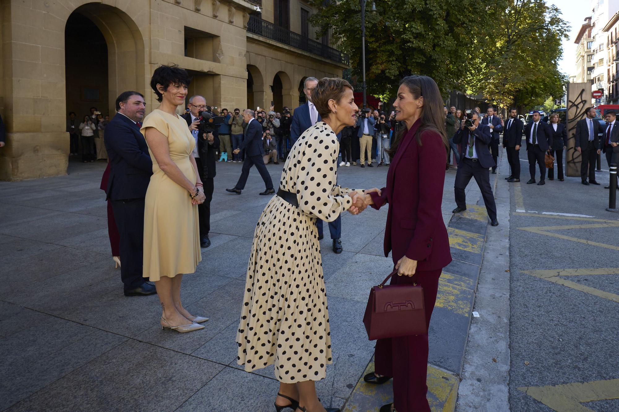 Visita de Felipe de Borbón, Leonor y Letizia a Navarra (viernes 26 de septiembre de 2025)