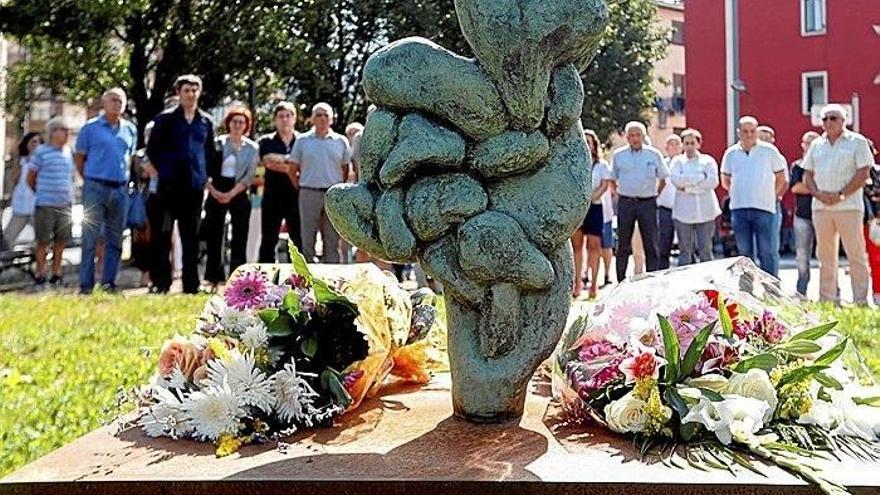Homenaje al guardia civil Juvenal Villafañe