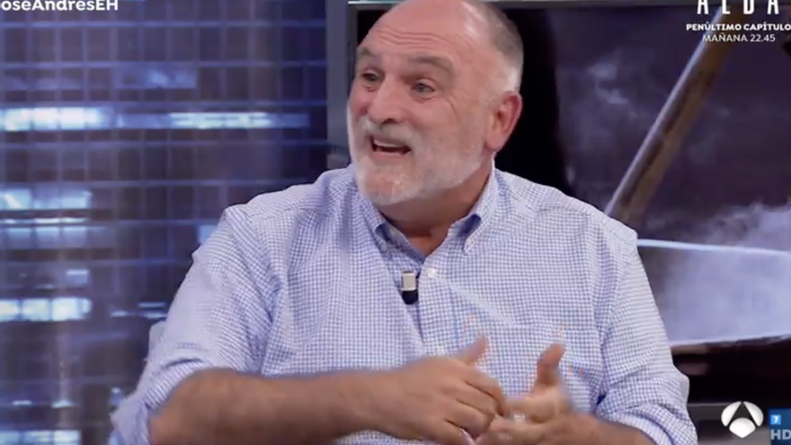 José Andrés en &#039;El Hormiguero&#039;.