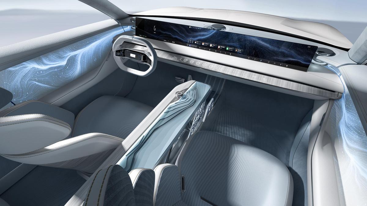 El interior del Galaxy Light.