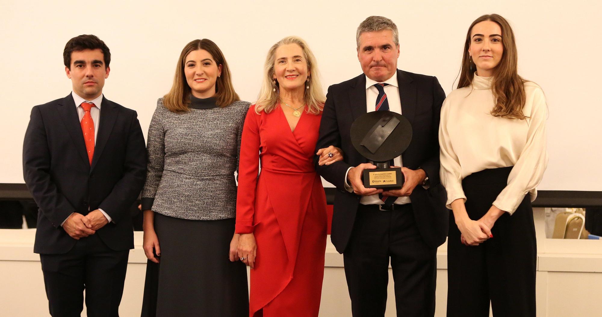 Fotos de la entrega de los Premios Cámara Navarra 2025