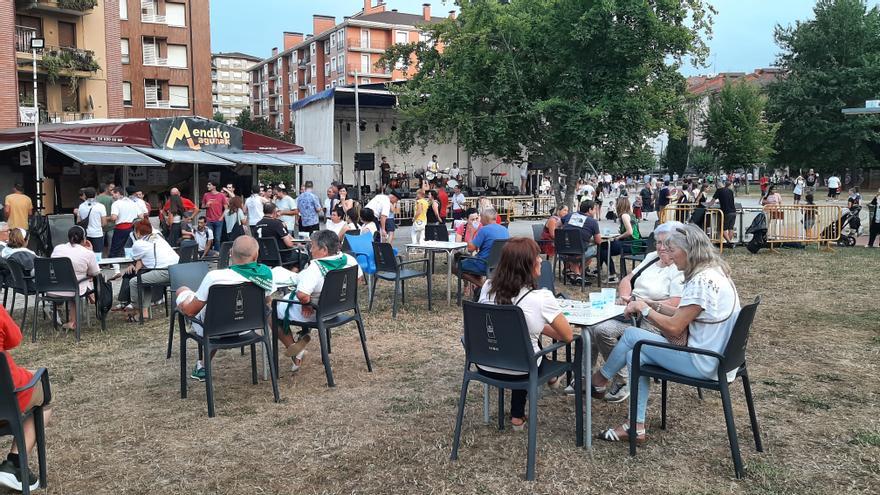 Las txosnas traerán la fiesta a Amurrio tres días antes del txupín