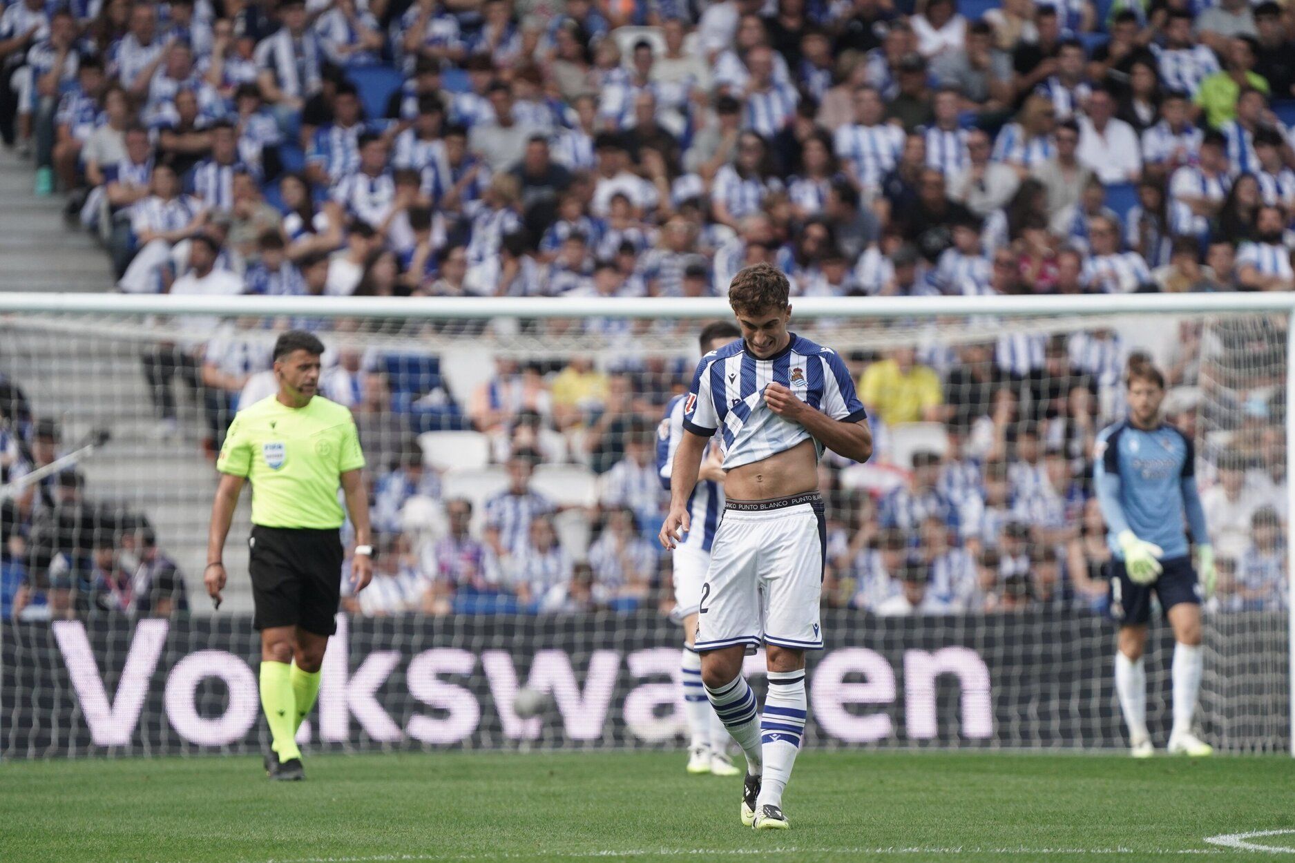 El Real Sociedad - Real Madrid, en imágenes