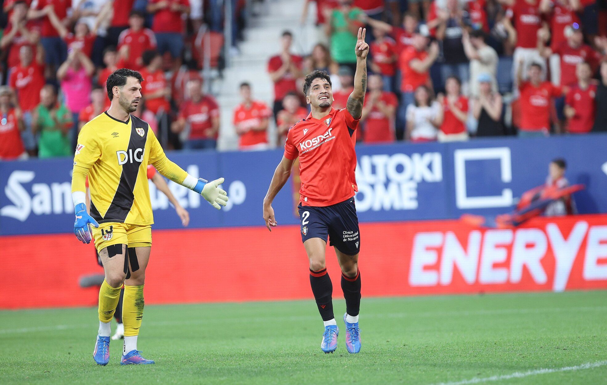 Mejores imágenes del Osasuna-Rayo