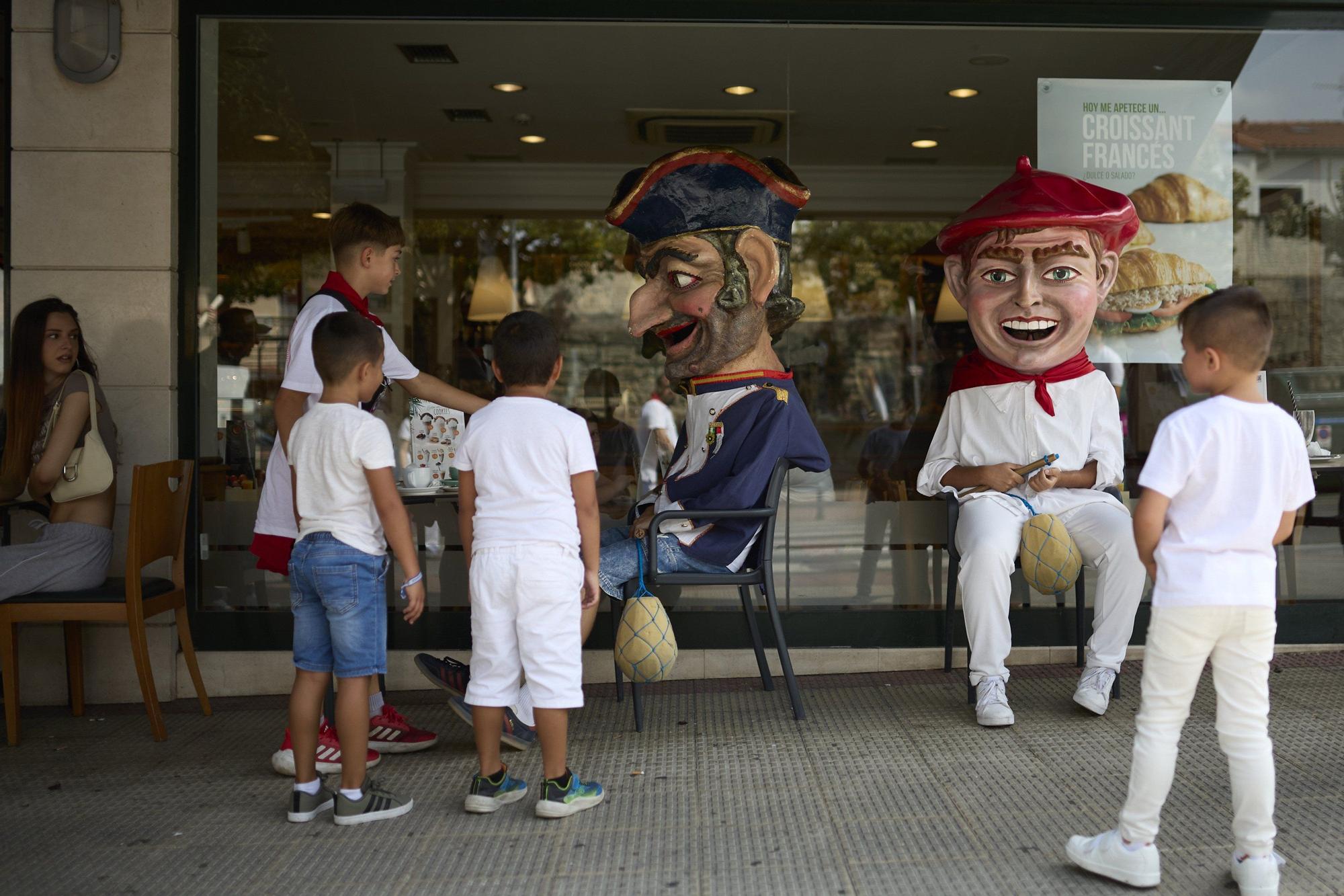 Fotos del chupinazo de fiestas de Noáin