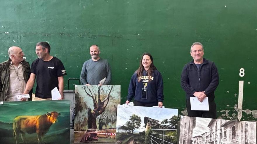 El certamen de pintura al aire libre de Artziniega ya tiene ganadores