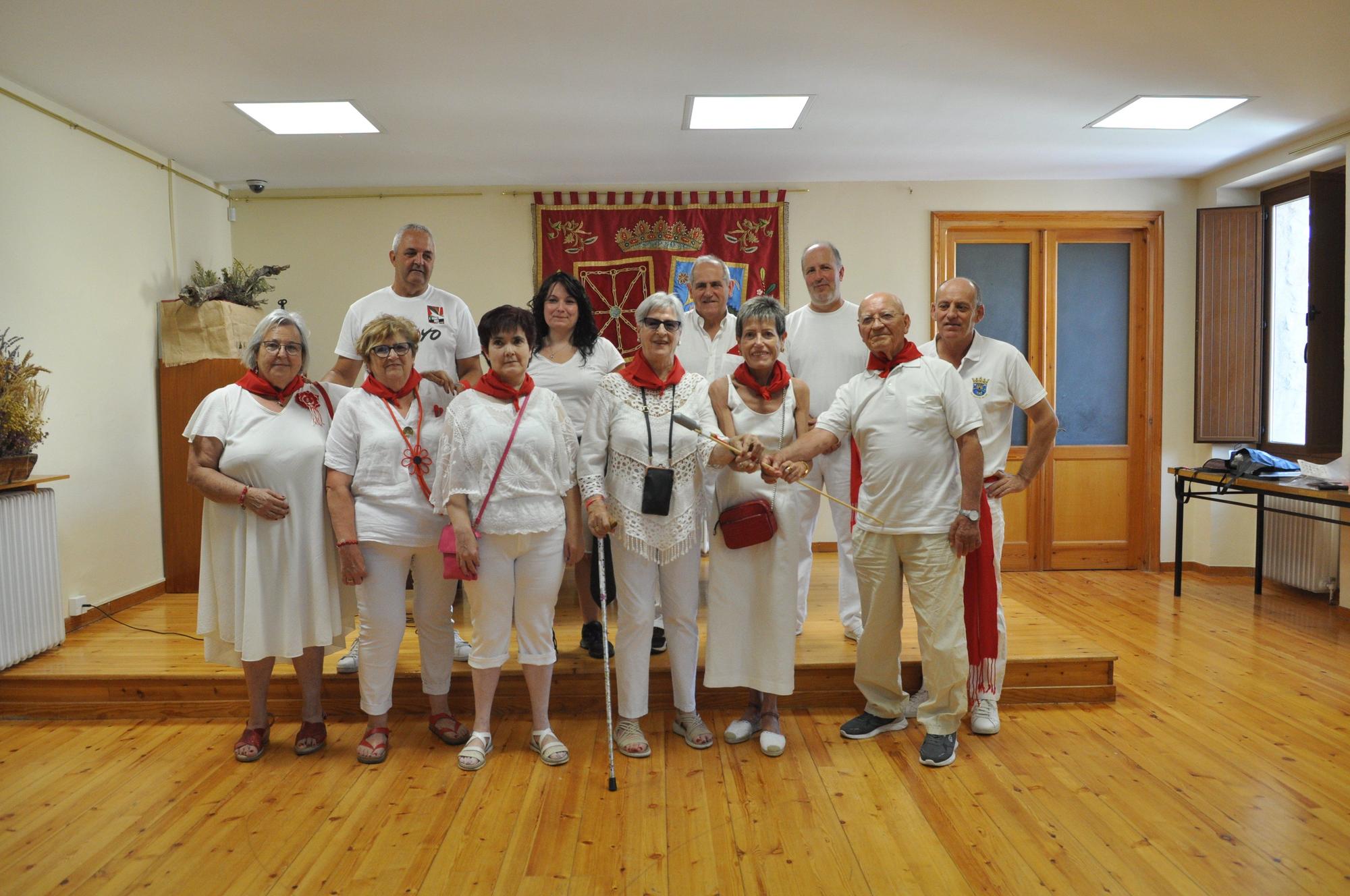 Imágenes del txupinazo de San Martín de Unx