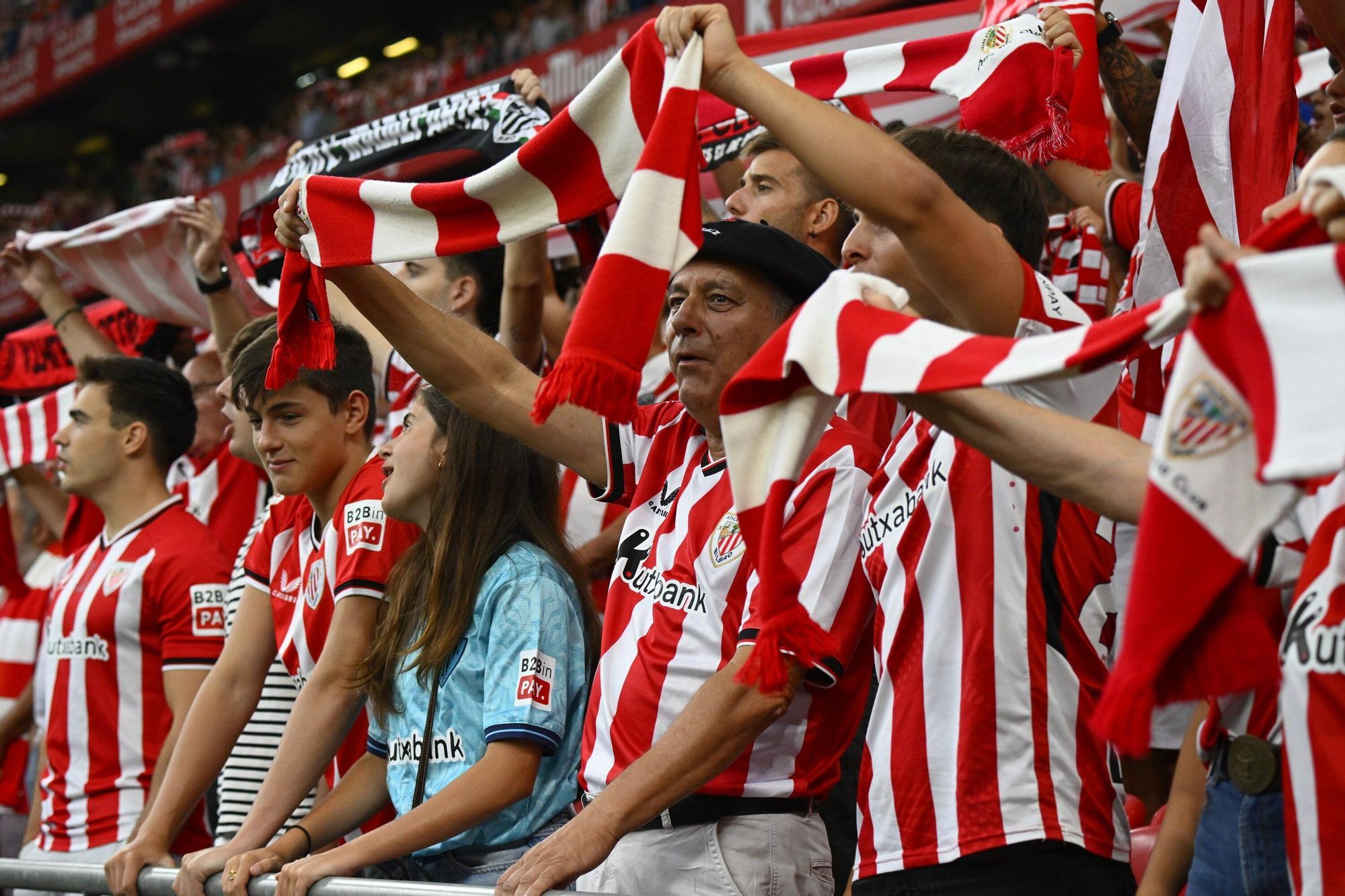 El Athletic - Rayo Vallecano, en imágenes