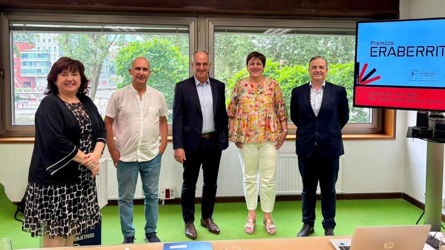 La FP y la innovación joven toman protagonismo en los primeros premios Eraberritu al talento STEM vasco