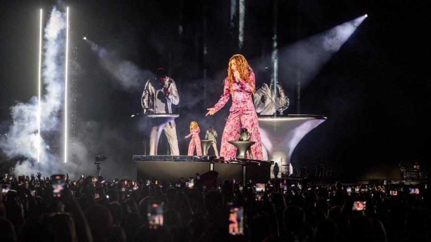 Shakira convierte Madrid en una fiesta latina en el estreno de su residencia