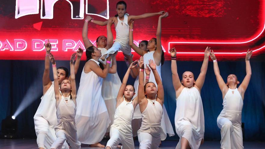 Fotos de la exhibición de danza moderna