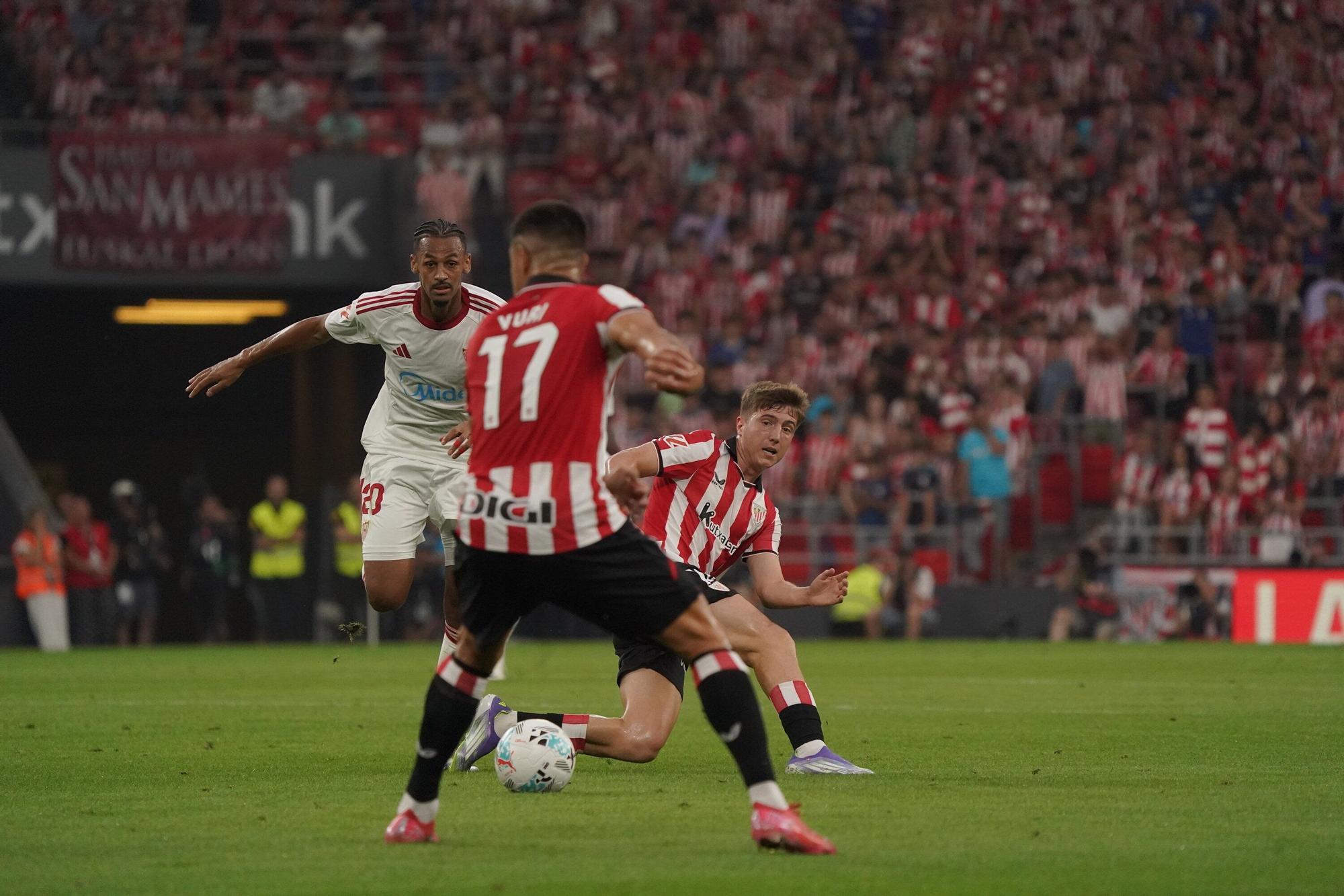 El Athletic-Sevilla, en imágenes