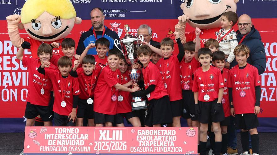 Fotos de los ganadores del XLIII Torneo Interescolar