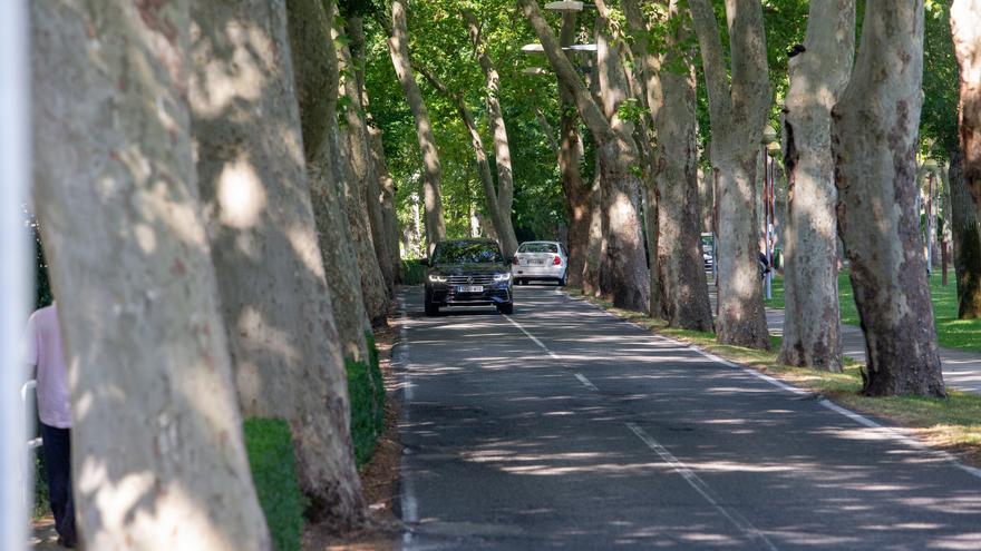 Se pospone el cierre  al tráfico rodado de la carretera de la Universidad de Navarra