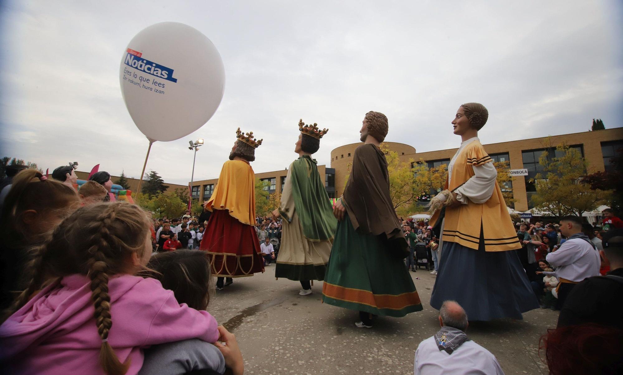 Fotos: Nafarroa Oinez 2025 en la ikastola Paz de Ziganda de Villava - Atarrabia