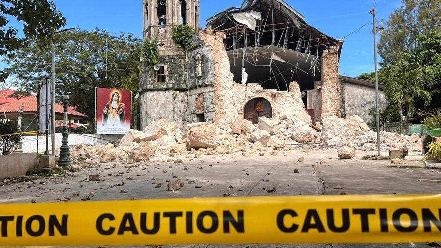 Un terremoto de 6,9 deja al menos 69 fallecidos en Filipinas