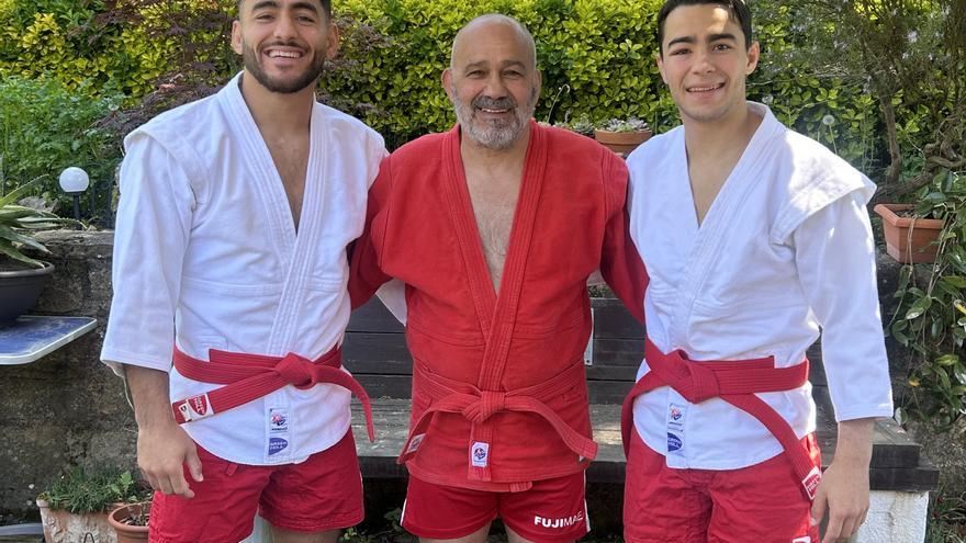 Linaje de campeones: Los tres luchadores Gracia son campeones mundiales de Sambo y y tienen tres medallas al mérito deportivo