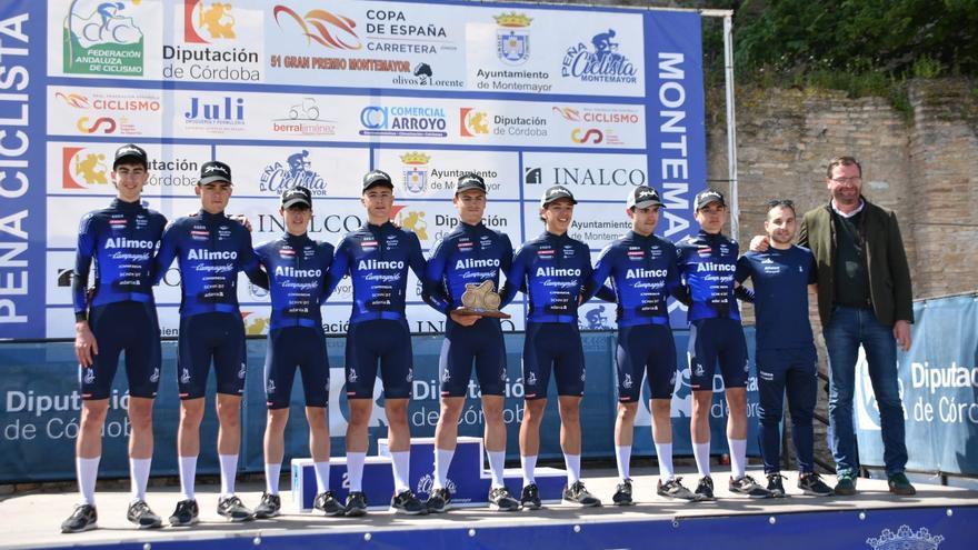 Alimco Campagnolo gana por equipos y roza el triunfo absoluto en el Gran Premio Montemayor