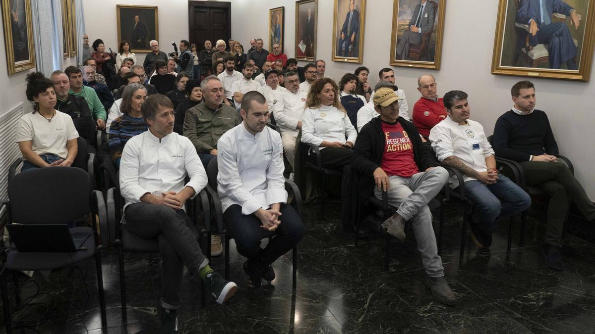 Acto de entrega de los reconocimientos a restaurantes y granjas que apuestas por la &#039;slow food&#039;