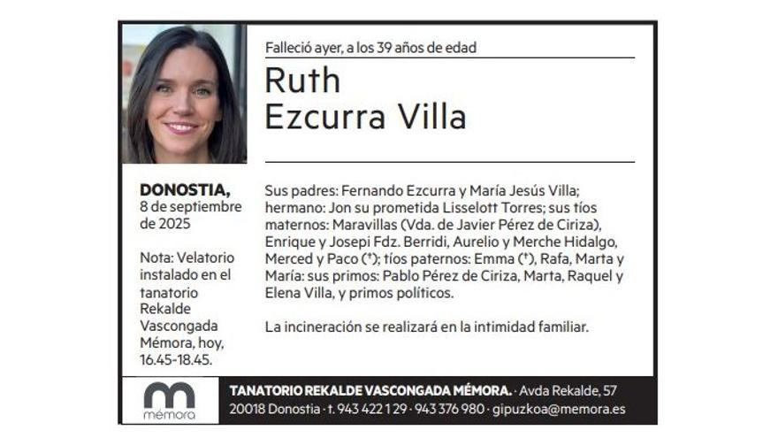 Ruth Ezcurra Villa