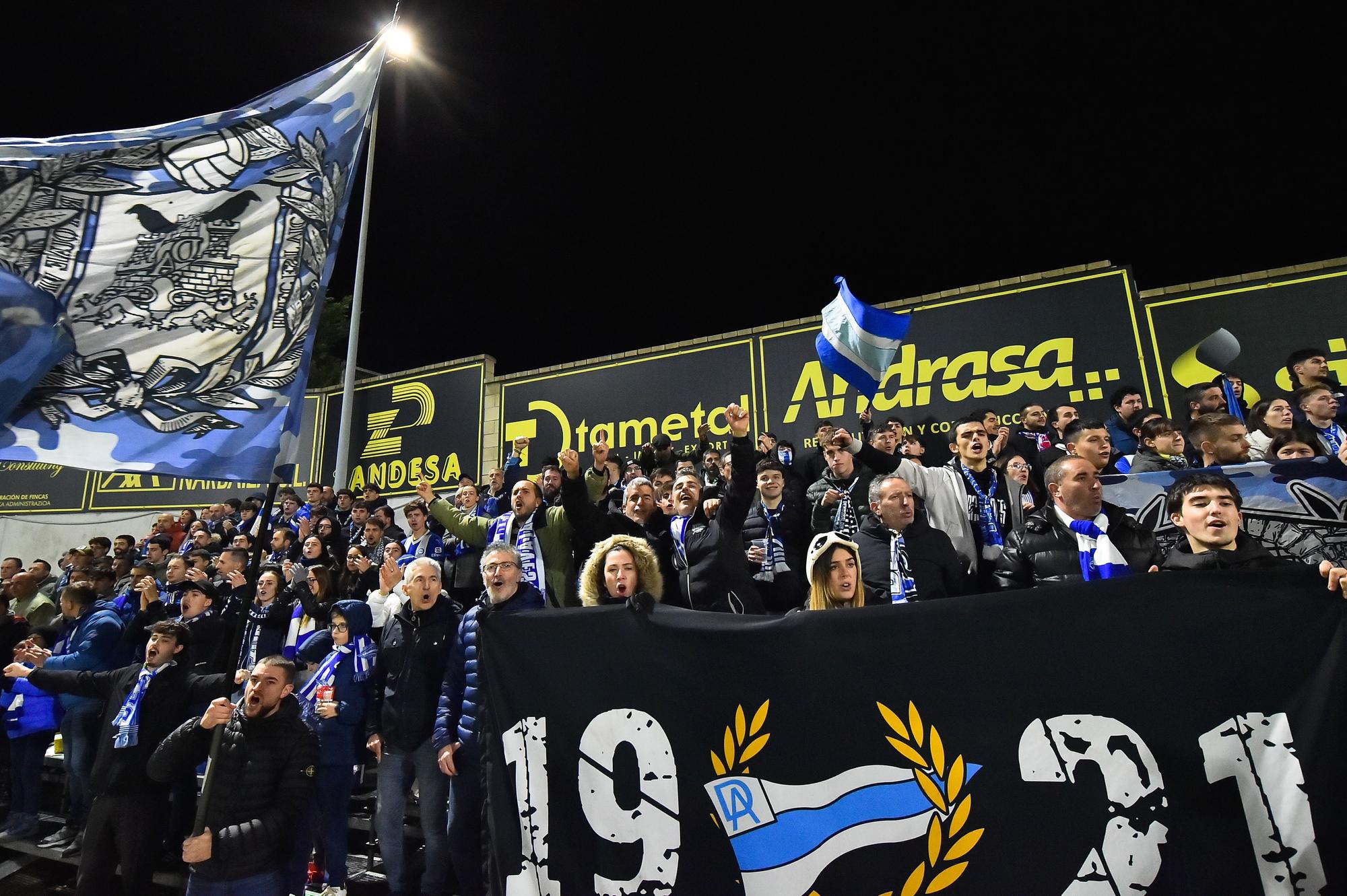 Todas las fotos del duelo copero entre el Portugalete y el Alavés