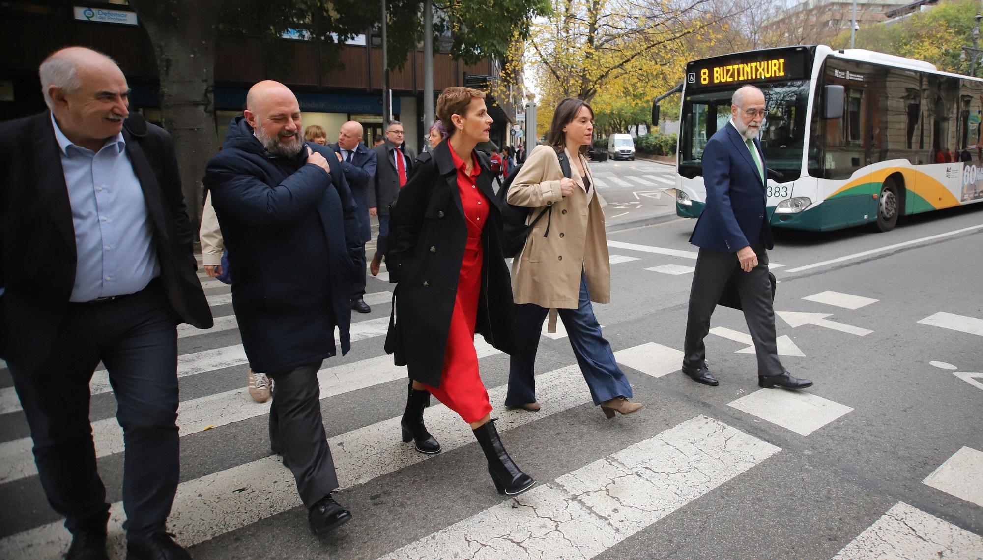 Fotos del debate del estado de la Comunidad foral de 2025