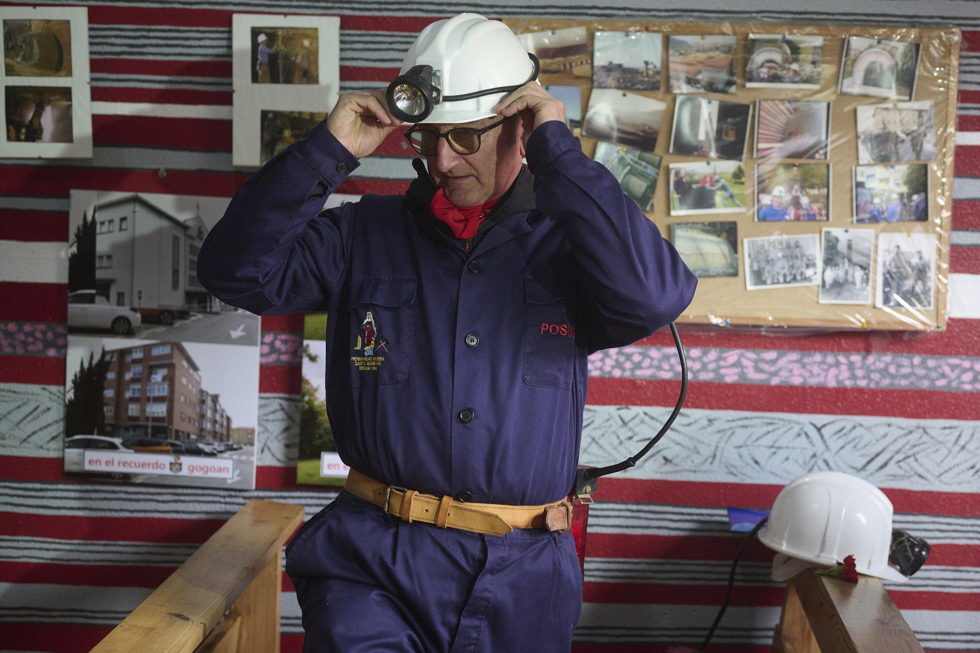 Fotos de la procesión en Beriáin de Santa Bárbara, patrona de los mineros