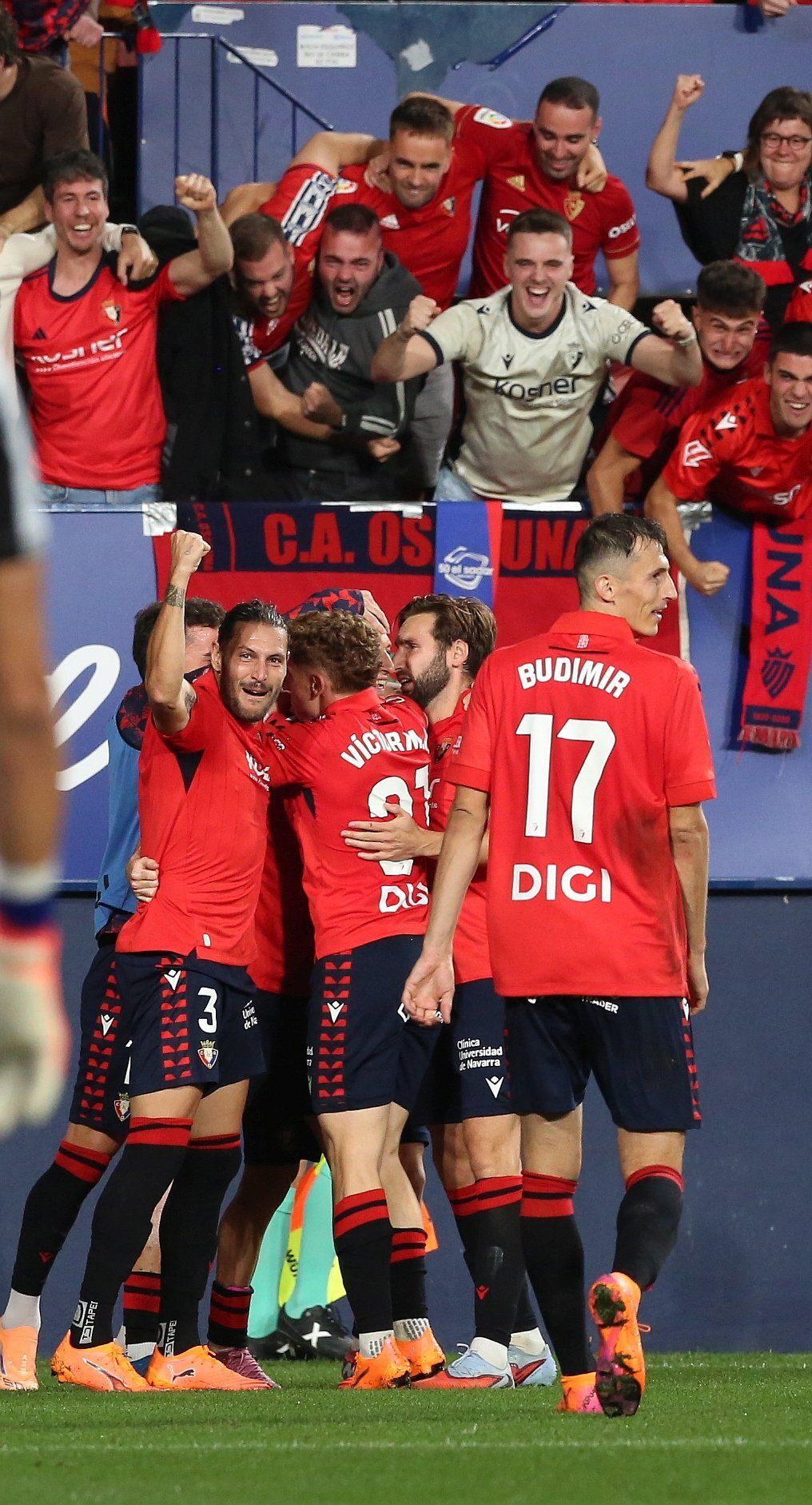 Fotos del Osasuna-Getafe en El Sadar