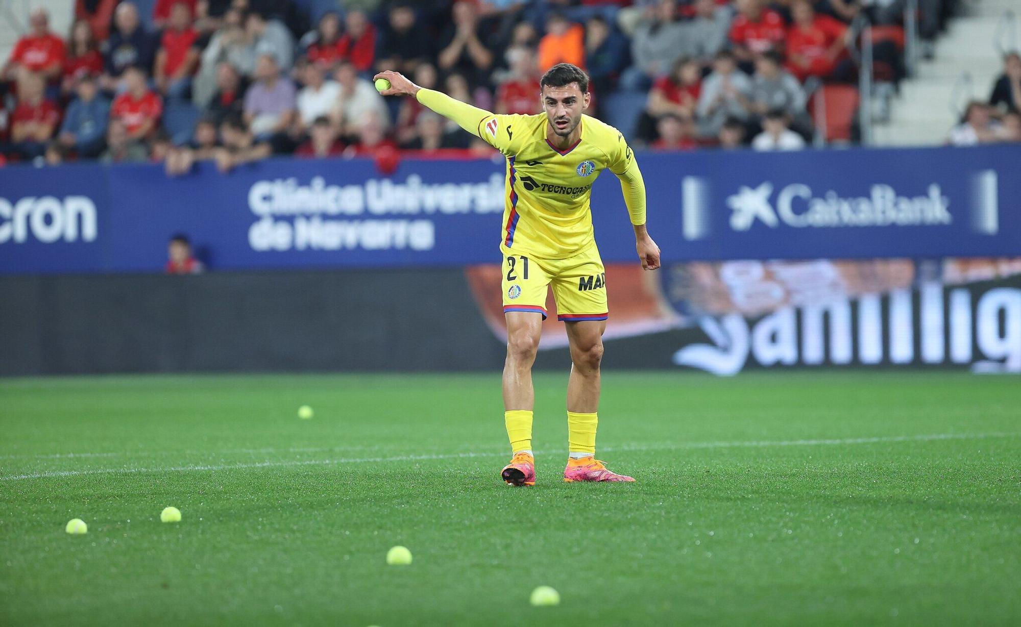 Fotos del Osasuna-Getafe en El Sadar