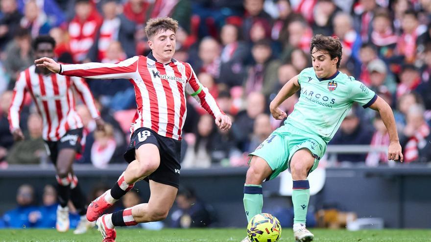 El Athletic gana al Levante (4-2) pero puede perder a Yuri