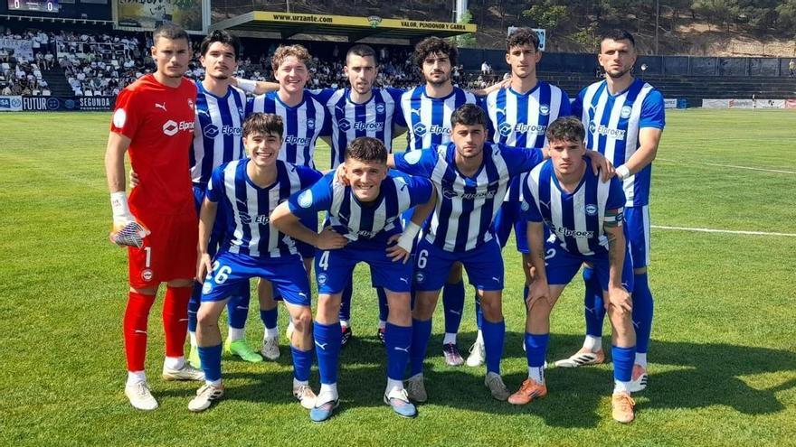 El Alavés B ata el segundo puesto en Tudela