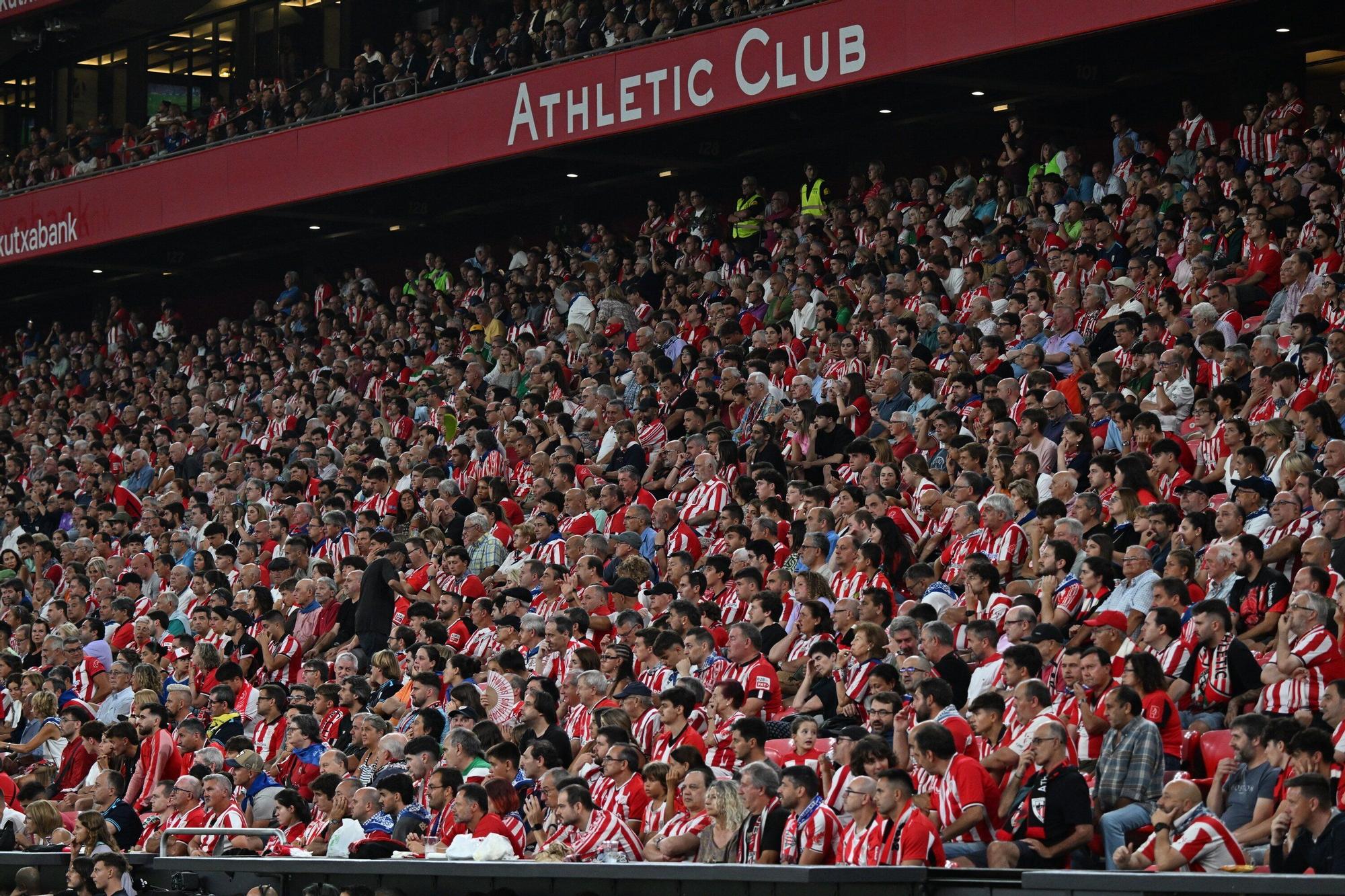 En imágenes: ¿Has estado en San Mamés viendo el Athletic-Sevilla? Búscate en nuestra galería