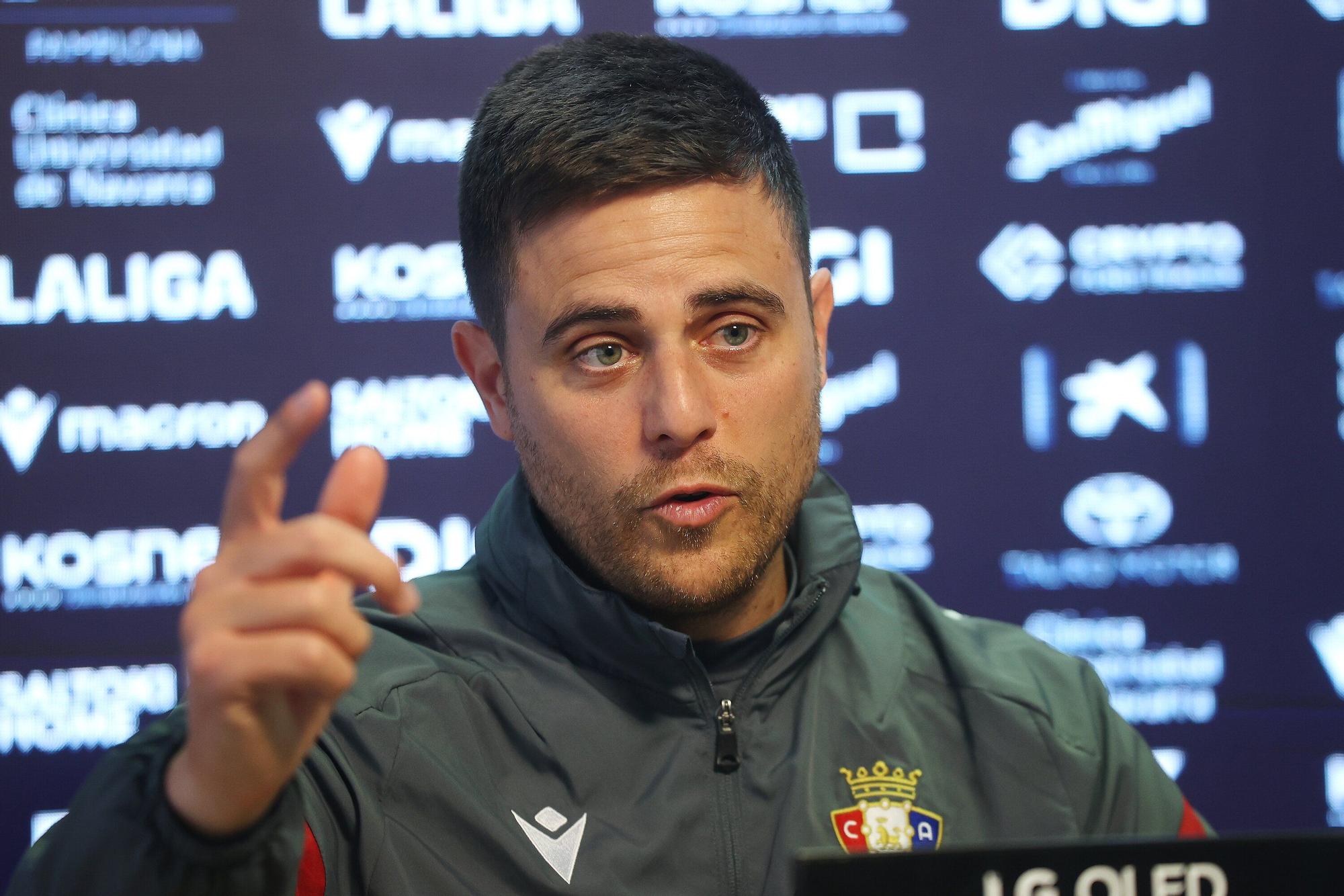 Fotos del entrenamiento de Osasuna y de la rueda de prensa de Lisci de este viernes 28 de noviembre