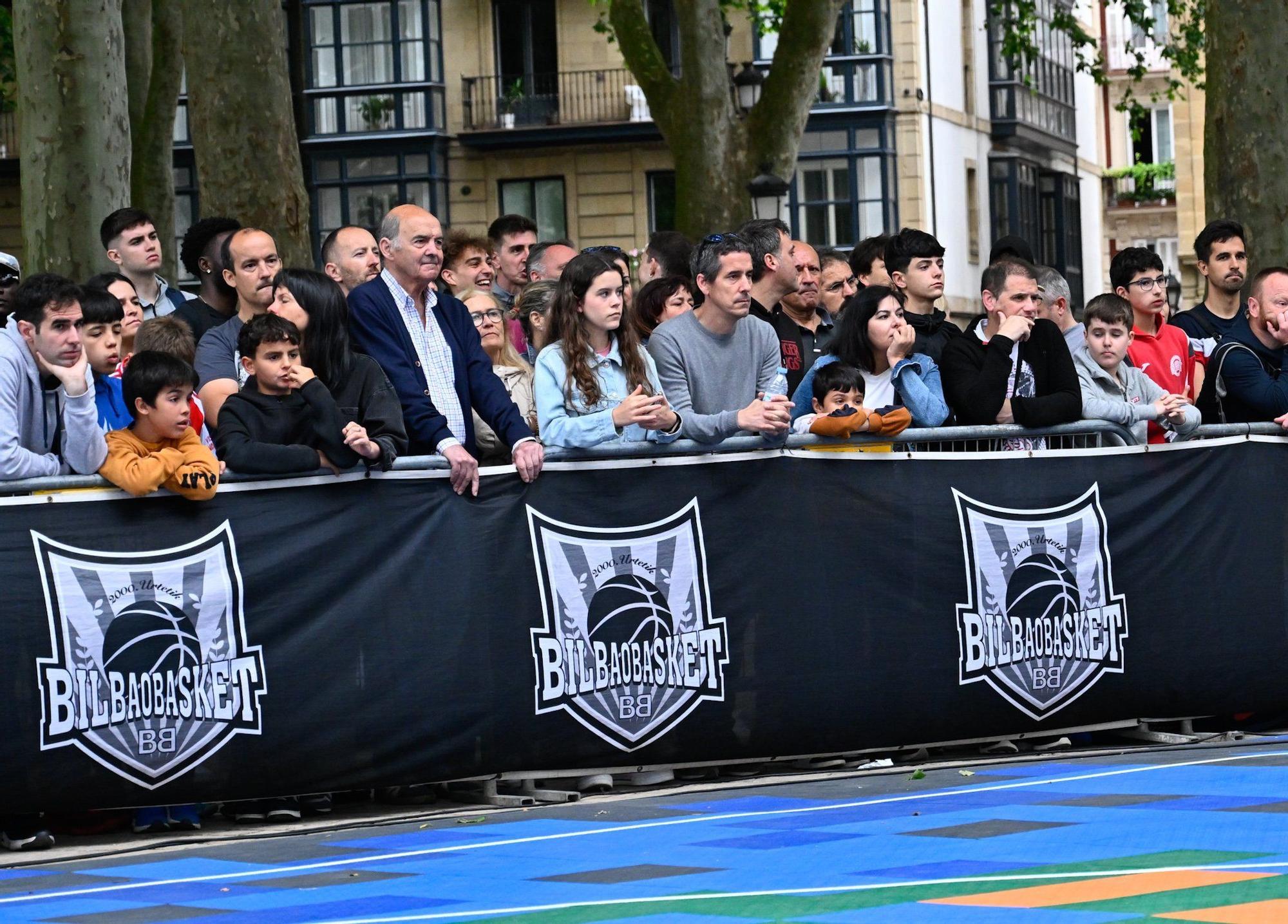 En imágenes: Bilbao se sube al carro del baloncesto 3x3