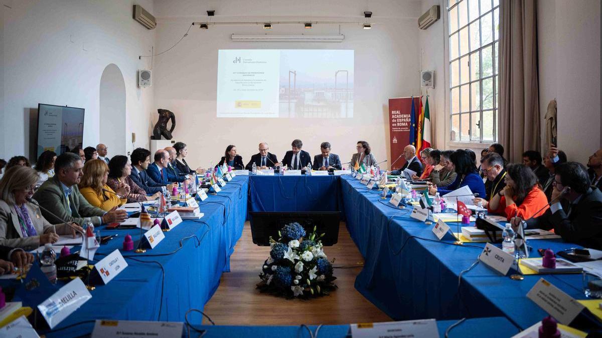 97ª reunión del Consejo de Patrimonio Histórico celebrada en Roma.
