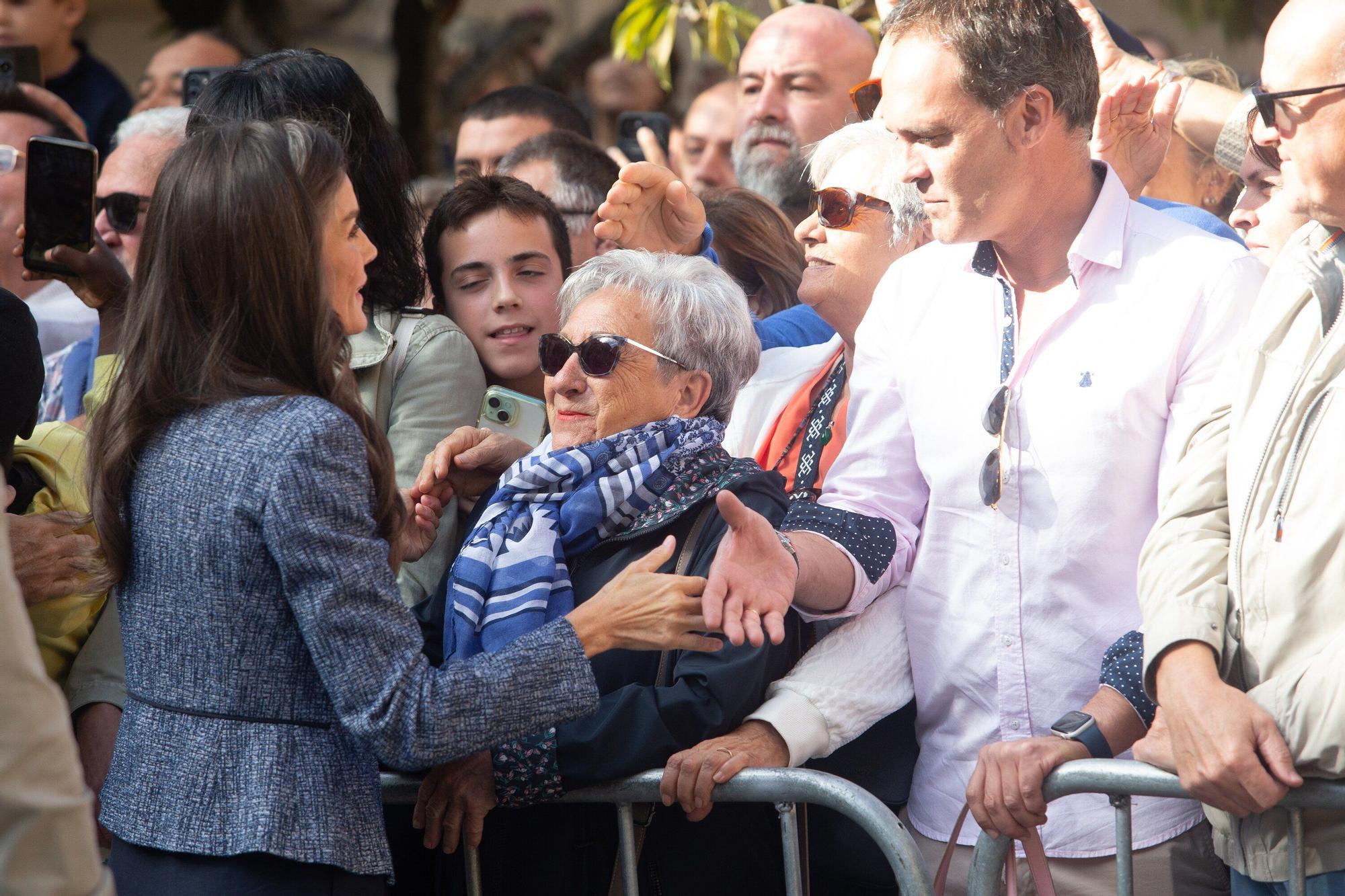 Fotos de la visita de los Reyes a Olite y Tudela