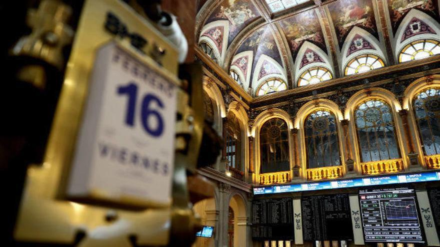 El Ibex avanza el 1,21 % y recupera los 9.800 puntos por los grandes valores