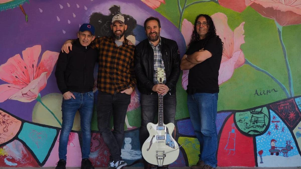 Imagen de la banda que actuará el jueves en Caballa Blanco.
